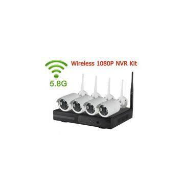 4CH 1080P 5.8G WIFI NVR Kit