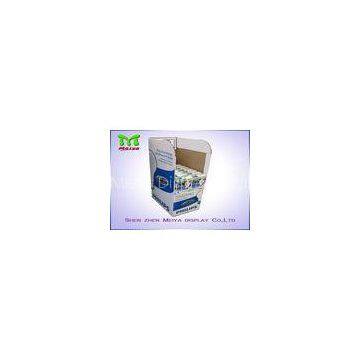 High Bearing Capacity Cardboard Floor displays Dump Bins for Magazines