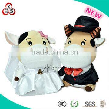 Cheap Lovely Stuffed Plush Chinese Wedding Doll