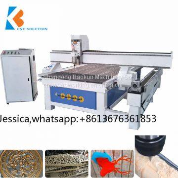 china portable advertising 4 axis wood carving 3d woodworking cnc router 1325 price