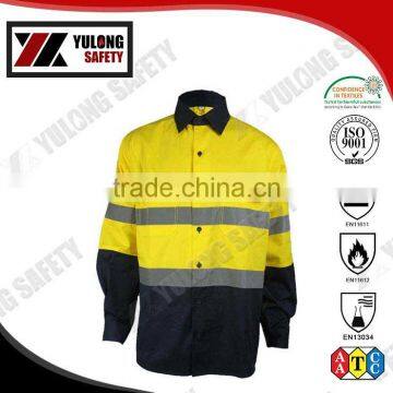 EN 20471 Hi Vis Shirt Used In Roadway