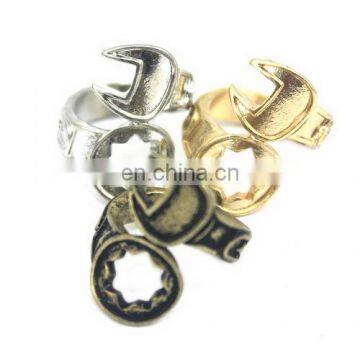 Fashion European Style Vintage Punk Spanner Women's Alloy Finger Ring