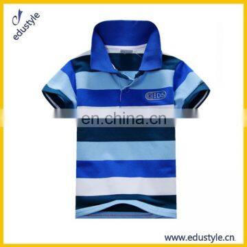 China Cheap Plain Dyed Boys Fancy Polo Shirt Factory