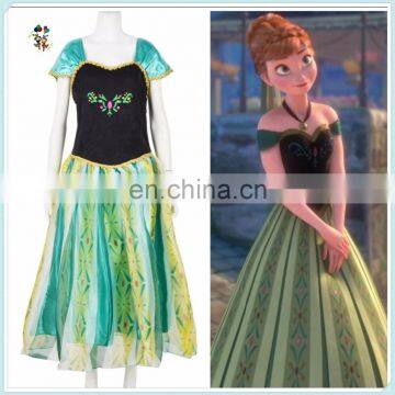 Movie Elsa Anna Kids Girl Fancy Dress Party Costumes HPC-3115 photo-2