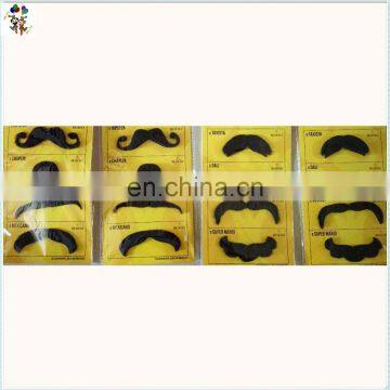 6pcs Halloween Stylish Black Party Fake Beard HPC-1650