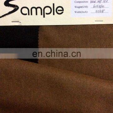 solid twill wool fabric for winter coat