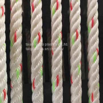 pp danline rope pe веревка диаметром 14 мм, голубого и белого цвета