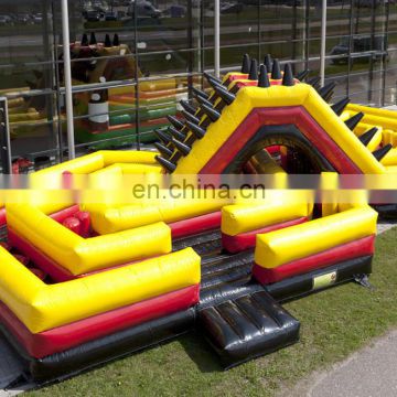 China made good quality giant inflatable obstacle course for sale