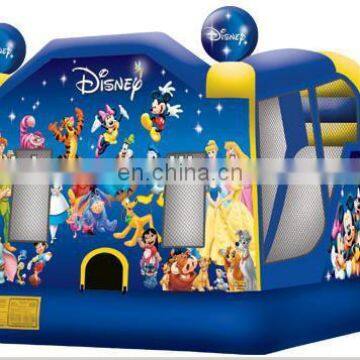 slide jumper,inflatable combo,inflatable bouncer with slide C4018