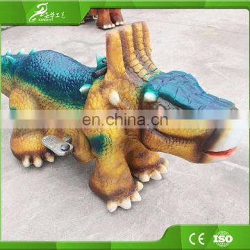 KAWAH 2016 Hot Sale Coin Operated Outdoor Playground Dinosaur Riding Toys photo-3