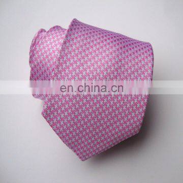 Pink Color 100% Silk Tie