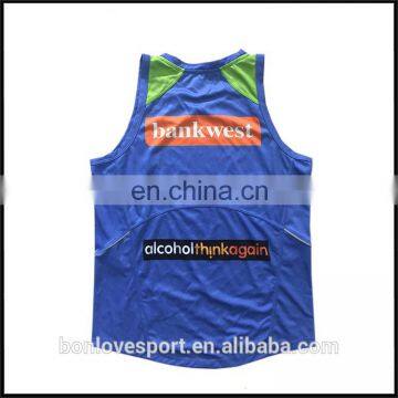 Custom Sublimated Running Singlet for Men photo-6