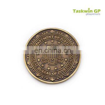 Metal customized coin for sale/Custom masonic coin with antique plating/Antique coin