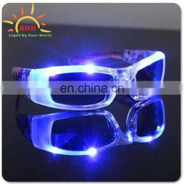 Party led sunglasses for kids,custom party flashing sunglasses,flashing light up sunglasses