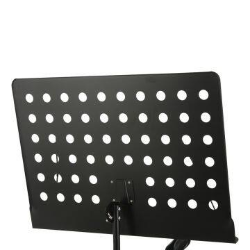 P-513High Quality Iron Cheap Bandmaster Musical Instrument Music Stand With Microphone Stand photo-3