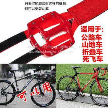 Fixed gear bike pedal tie foot strap binding band toe clip