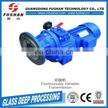 China Good 9 Spindles Glass Edging Polishing Machine With 45 Degree Chamfer for Iron Pipe Welding