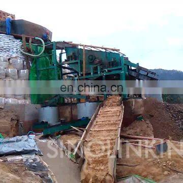 SINOLINKING gold vibrating screen with sluice gold separationg machine