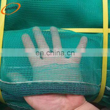 Construction scaffolding screen safety nets