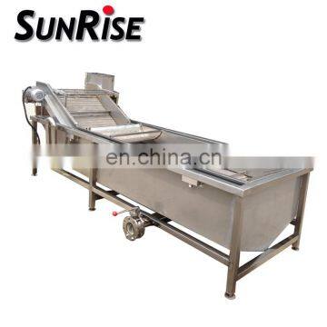 Cheap price fruit and vegetable washing and drying machine