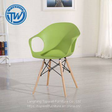 DC-6002 Topwell High Quality Plastic Chair Lounge Chair Modern Dinig Chair photo-3