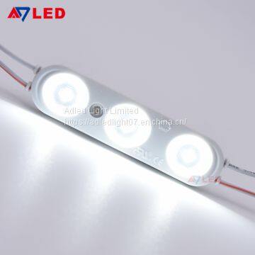 Ce&rohs Shenzhen Manufacturer 3 Lamp White Smd 2835 Waterproof Injection Light Led Module With Lens photo-3