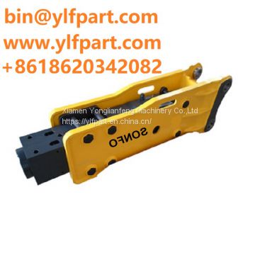 Rental mining attachment excavator hydraulic breaker hammer for ex200-1 pc300-7 pc60 ec460 ec210 sk210