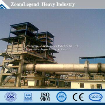 Reasonable Price Aluminum Ash Rotary Kiln Made in China