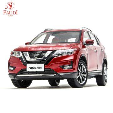 Paudi Модель 1/18 1:18 Nissan X-Trail Rogue 2018 Листовая модель автомобиля