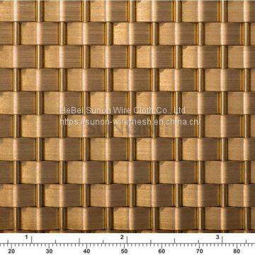 Elevator Wall Wire Mesh Custom Decorative Woven Mesh Elevator Wall Wire Mesh Factory photo-4