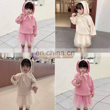 6794/2 Piece Color Blocking Casual Print Sets for Little Girls Babys Clothes Sets Gift Toddlers Girl photo-5