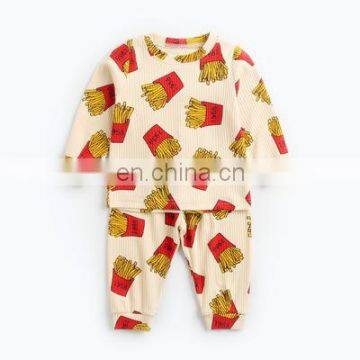 Мультяшные детские костюмы для мальчиков и девочек, корейские ночные сорочки для младенцев, домашняя одежда для весны и осени, одеяла для младенцев photo-3