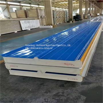 For Exhibit & Storages Composite Trim Boards Sandwich Panel Polyurethane