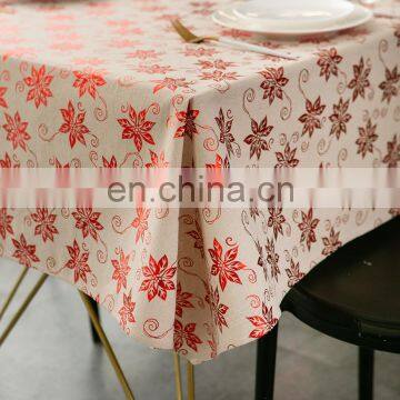 Wholesale Simple Design Restaurant Table Cloth Christmas Tablecloths photo-4