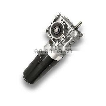 E208 High Torque Low RPM 24v dc Worm Geared Brushless Motor photo-3