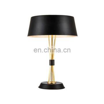 Best Price Wholesale Modern Hotel Bedside Black Metal Desk Table Lamp photo-4