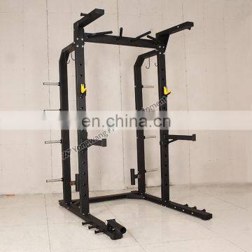 High Quality Hot Sale Commercial Fitness Equipment Gym Use Machine YW-1716B Half Power Rack photo-4