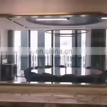 Switchable electric smart film magic glass/ PDLC self adhesive smart glass projection film