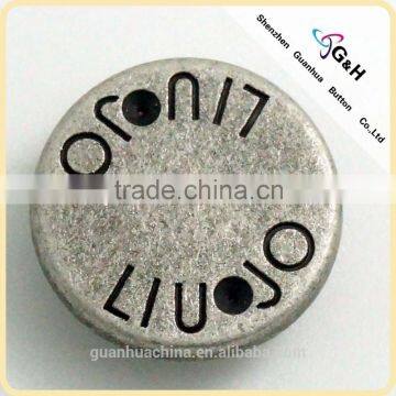 Custom Logo Alloy Snap Button