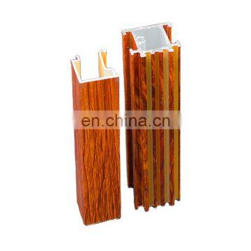 Sound Insulation Waterproof Casement Windows Frame Material Wood Finish Aluminum Profile