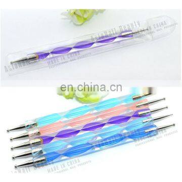 Nail Art Manicure Tools Wholesale Hot Sale  Double Head Nail Dotting Pen