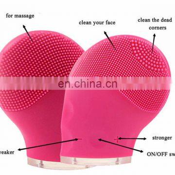 100G Waterproof Electric Silicone Facial Cleansing Brush
