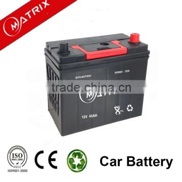 mf rechargeable lead acid battery 12V 45AH Car batteries