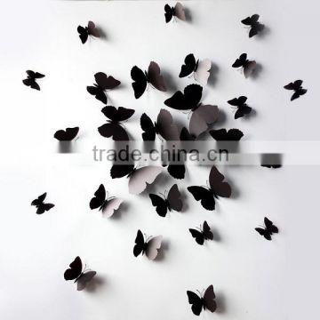 Black Butterfly Wall Stickers Art Decal PVC Butterflies Home DIY Decor SD102                        
                                                Quality Choice