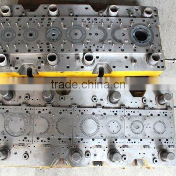 progressive stamping mould for rotor and stator