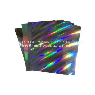Non Wet Strength Holographic Metallized Paper