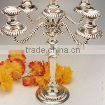 5 Lite Candlestick Candelabra For Wedding And Partied Decoration