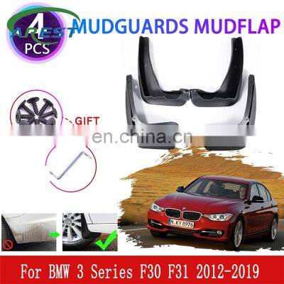 4 штуки для BMW 3 Series F30 F31 2012–2019 Грязезащитные козырьки Фары Грязезащитные козырьки Аксессуары для защиты от брызг 2014 2015 2016 2018