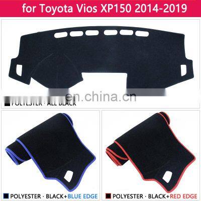 for Toyota Vios Limo Belta Soluna 2014~2019 XP150 Anti-Slip Mat Dashboard Dash Cover Pad Sunshade Dashmat Car Accessories 2015 photo-3