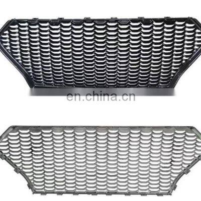 Car Grille for Hyundai Accent 2018 2019 2020 ABS Honeycomb Style Front Grille photo-2
